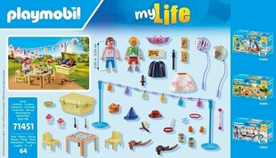 71451 PLAYMOBIL® City Life, костюмированная вечеринка цена и информация | Конструкторы и кубики | kaup24.ee