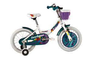 Laste jalgratas DHS 1602, 16", valge цена и информация | Велосипеды | kaup24.ee