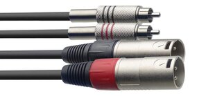 Stagg XLR/RCA, 6 м цена и информация | Кабели и провода | kaup24.ee