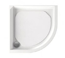 Paa поднос Classic 90x90 см с отделкой, полукруглый белый KDPCLRO90R550/00 цена и информация | Душевые кабины | kaup24.ee