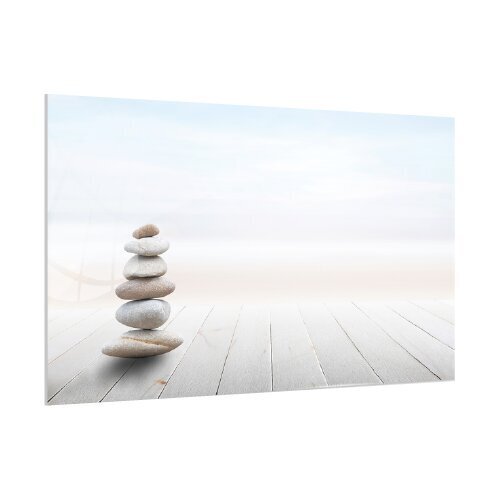 ZEN STONES magnetiline klaasist tahvel 90x60cm hind ja info | Seinapildid | kaup24.ee