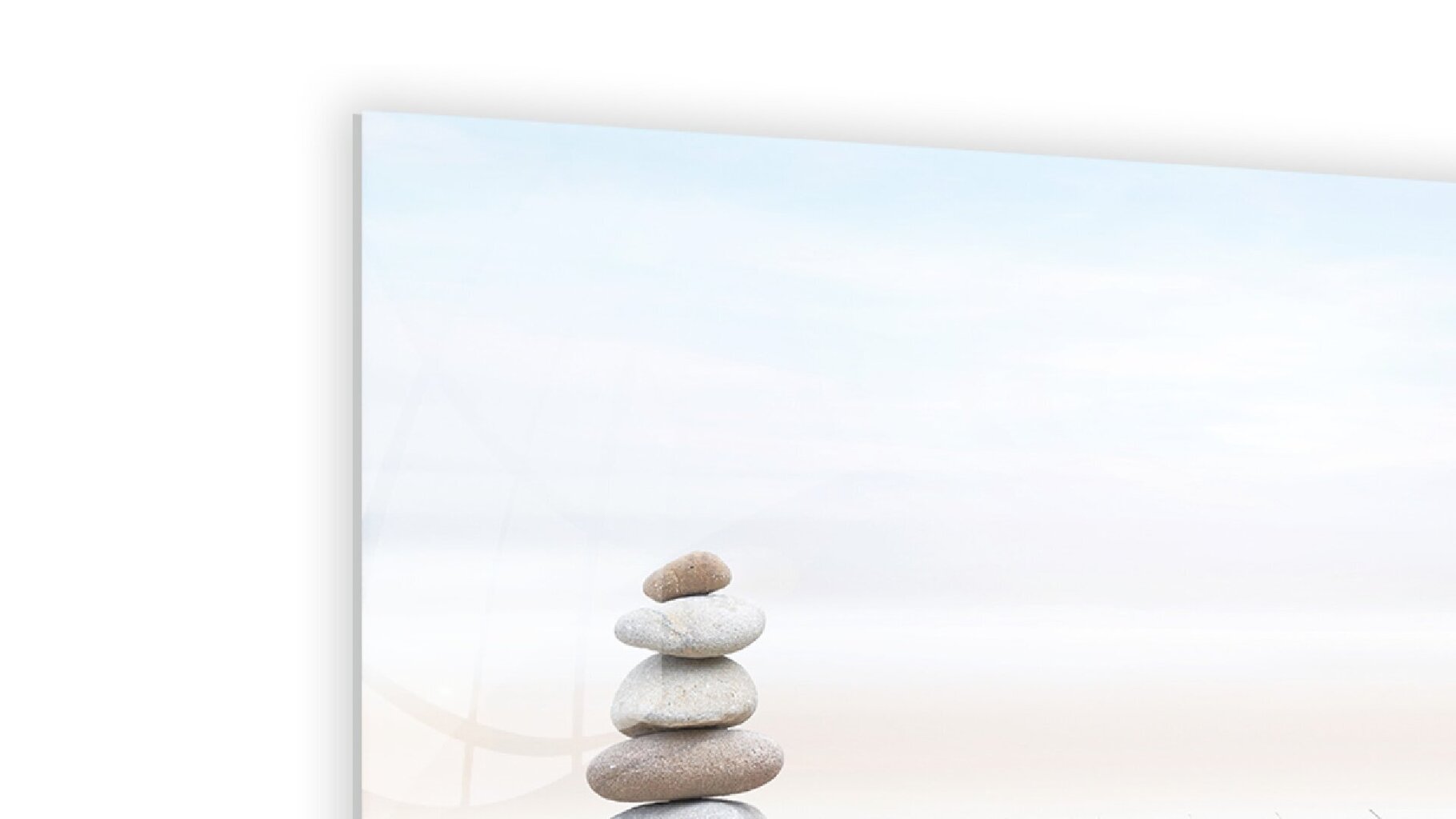 ZEN STONES magnetiline klaasist tahvel 90x60cm hind ja info | Seinapildid | kaup24.ee