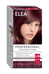 Стойкая крем-краска для волос Elea Professional Colour&Care 5.56 Mahogany , 123 мл цена и информация | Краска для волос | kaup24.ee