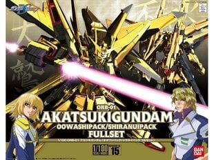  Сборная Gunpla модель.  Bandai - GSD ORB-01 Akatsuki Gundam Oowashi Pack / Shiranui Pack Full Set, 1/100, 56816 цена и информация | Конструкторы и кубики | kaup24.ee