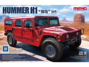 Mudel Meng Model Hummer H1, 1/24, CS-002 hind ja info | Klotsid ja konstruktorid | kaup24.ee