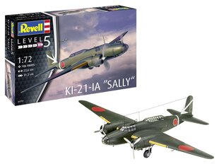 Сборная пластиковая модель. Revell - Mitsubishi Ki-21-Ia 'Sally‘, 1/72, 03797 цена и информация | Конструкторы и кубики | kaup24.ee