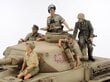 Mudel Tamiya - Panzerkampfwagen IV Ausf F. & Motorcycle North Africa, 1/35, 25208 цена и информация | Klotsid ja konstruktorid | kaup24.ee