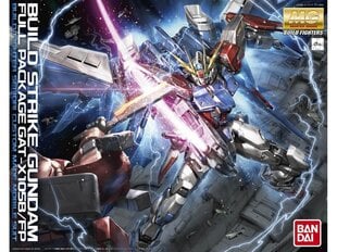 Сборная модель Gunpla. Bandai - MG Build Strike Gundam Full Package GAT-X105B/FP, 1/100, 66135 цена и информация | Конструкторы и кубики | kaup24.ee