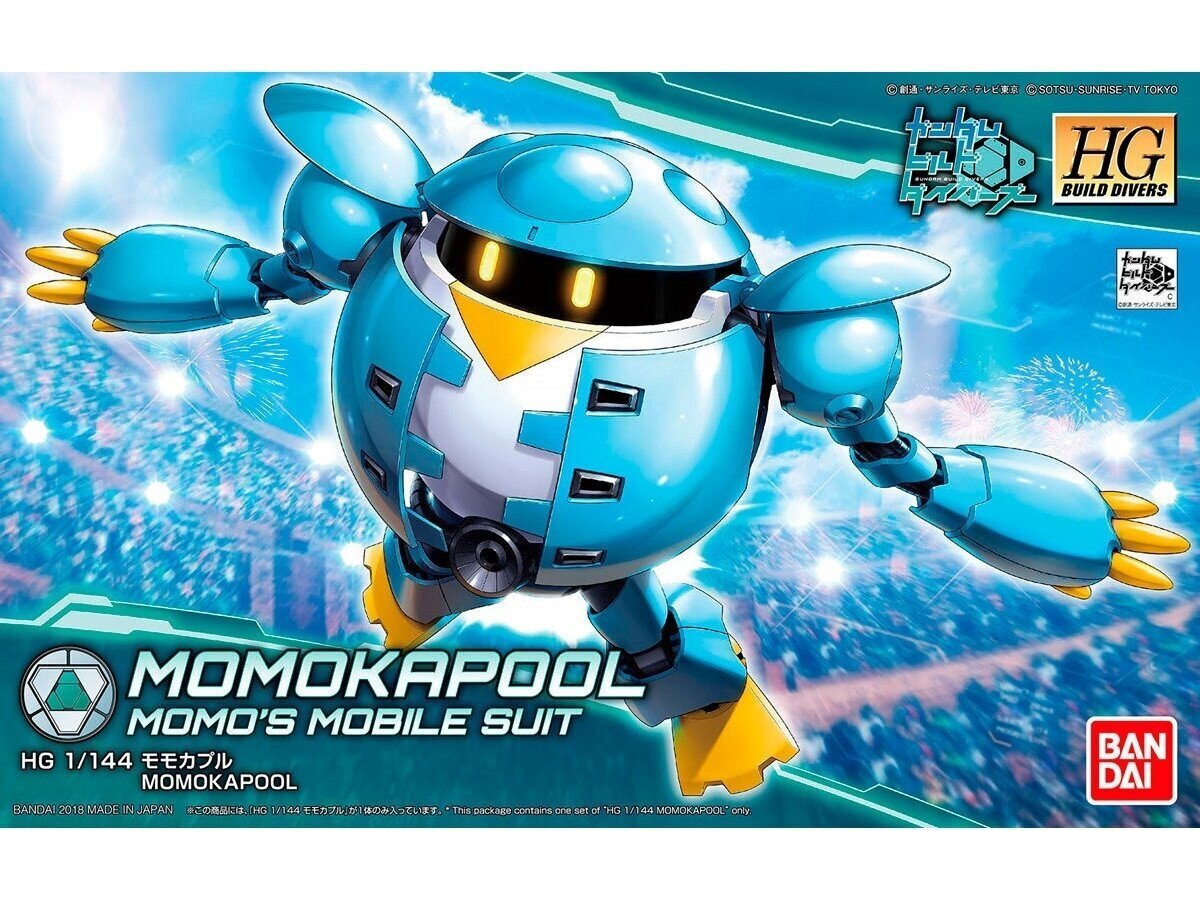 Mudel Bandai - HGBD Momokapool Momo's Mobile Suit, 1/144, 60951 цена и информация | Klotsid ja konstruktorid | kaup24.ee