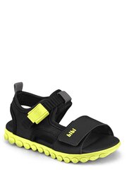 BIBI 1103104 Black Amarelo Fluor 520713113 цена и информация | Детские сандалии | kaup24.ee