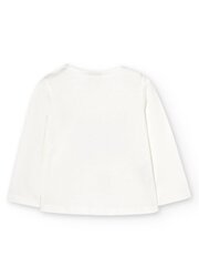 BOBOLI Girl And Stars Off White 520237777 цена и информация | Рубашки для девочек | kaup24.ee