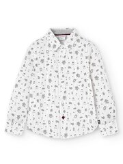 BOBOLI Poplin Shirt Print 520238590 цена и информация | Рубашки для мальчиков | kaup24.ee