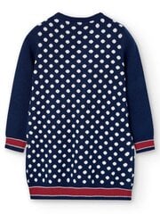 BOBOLI Knitwear Polka Dot Navy 520238386 цена и информация | Платья для девочек | kaup24.ee