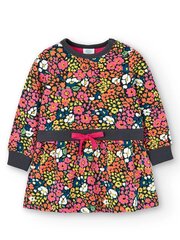 BOBOLI Stretchy Fleece With A Flower Print 520237741 цена и информация | Платья для девочек | kaup24.ee