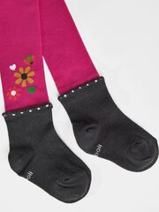 BOBOLI Sock Effect And A Flower Design Strawberry 520237747 цена и информация | Носки, колготки для девочек | kaup24.ee