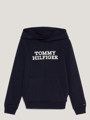 TOMMY HILFIGER Tommy Hilfiger Logo Hoodie Kb0Kb08500Dw5 	Desert Sky 540125298 цена и информация | Свитеры, жилетки, пиджаки для мальчиков | kaup24.ee