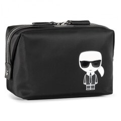 Kosmeetikakott Karl Lagerfeld, must, 1 tk hind ja info | Meigikotid, lauapeeglid | kaup24.ee