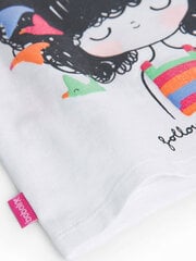 Boboli T-särk tüdrukutele 218124 520238845, valge цена и информация | Рубашки для девочек | kaup24.ee