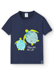 Boboli T-särk tüdrukutele Turtles 458131 520239379, sinine цена и информация | Рубашки для девочек | kaup24.ee