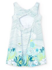 Платье BOBOLI Marine White 458085 520239362 цена и информация | Платья для девочек | kaup24.ee