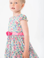 Платье BOBOLI Flower Print Blue 708173 520239587 цена и информация | Платья для девочек | kaup24.ee