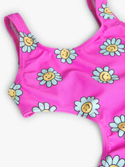 Ujumisriided tüdrukutele Boboli Flower 828031 520239861, roosa hind ja info | Tüdrukute trikood | kaup24.ee