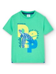 Футболка BOBOLI Green 528016 520239502 цена и информация | Рубашки для мальчиков | kaup24.ee