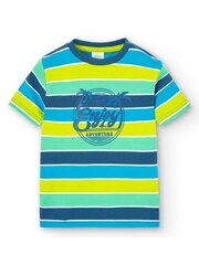 Футболка BOBOLI Stripes 528050 520239512 цена и информация | Рубашки для мальчиков | kaup24.ee