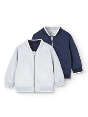 Куртка для мальчиков Boboli Navy 718130 520239613, синий/белый цена и информация | Куртки для мальчиков | kaup24.ee
