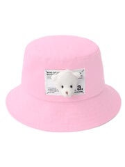 Müts tüdrukutele Be Snazzy Teddy CDL-0004 520763811, roosa цена и информация | Шапки, перчатки, шарфы для девочек | kaup24.ee