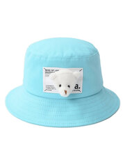 Панама для девочек Be Snazzy Teddy Aquamarine CDL-0004 520763813, синий цена и информация | Шапки, перчатки, шарфы для девочек | kaup24.ee