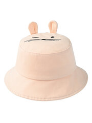 Панама BE SNAZZY Bunny Light Beige CDL-0014 520763818 цена и информация | Шапки, перчатки, шарфы для девочек | kaup24.ee