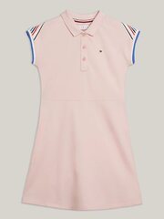 Платье TOMMY HILFIGER Polo Shoulder Stripe Dress KG0KG07943TJQ 540125556 цена и информация | Платья для девочек | kaup24.ee