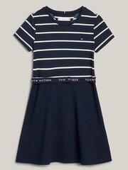 Платье TOMMY HILFIGER Essential Skater Dress KG0KG077760A6 540125568 цена и информация | Платья для девочек | kaup24.ee