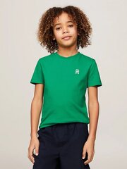 Футболка TOMMY HILFIGER Pique Monogram Tee S/s KB0KB08820L4B 540125640 цена и информация | Рубашки для мальчиков | kaup24.ee