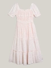 Tommy Hilfiger платье для девочек KG0KG079410JV 540125628, розовое цена и информация | Платья для девочек | kaup24.ee