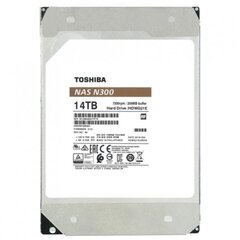 Toshiba N300 NAS (HDEXW10ZNA51F) цена и информация | Внутренние жёсткие диски (HDD, SSD, Hybrid) | kaup24.ee
