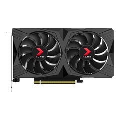 PNY GeForce RTX 4060 XLR8 Gaming Verto Overclocked Dual Fan (VCG40608DFXPB1-O) hind ja info | Videokaardid (GPU) | kaup24.ee