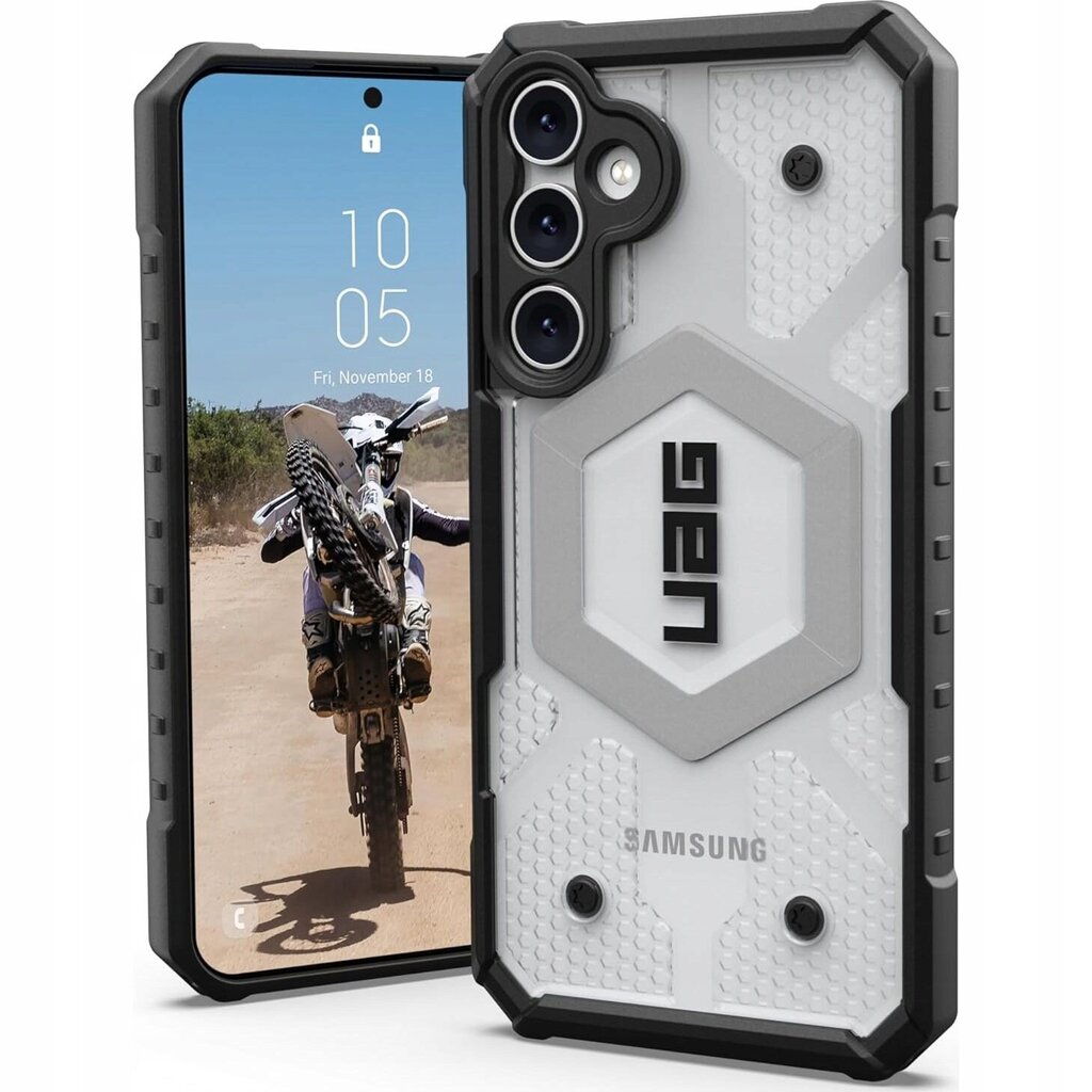 Telefoniümbris Urban Armor Gear Pathfinder Galaxy S23 FE läbipaistev hind ja info | Telefoni kaaned, ümbrised | kaup24.ee