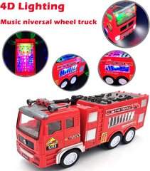 Tuletõrjeauto Fire Truck цена и информация | Игрушки для мальчиков | kaup24.ee