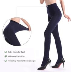 Sukkpüksid naistele Yagaxi, 2 tk, must/sinine hind ja info | Sukkpüksid | kaup24.ee