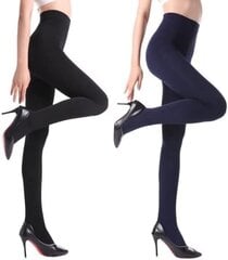 Sukkpüksid naistele Yagaxi, 2 tk, must/sinine hind ja info | Sukkpüksid | kaup24.ee