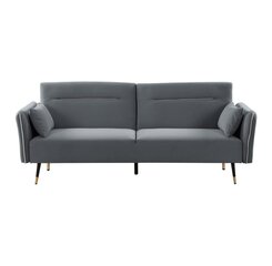 Диван Podrez VERDI 3-местный раскладной диван-кровать, серый цена и информация | Диваны | kaup24.ee