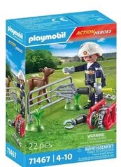 71467 Playmobil® Action Heroes, Tuletõrjemissioon: loomade päästmine цена и информация | Конструкторы и кубики | kaup24.ee