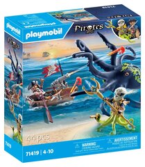 71419 PLAYMOBIL® Pirates Борьба с гигантским осьминогом цена и информация | Конструкторы и кубики | kaup24.ee