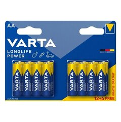 Varta patareid AA Longlife Power, 16 tk hind ja info | Patareid | kaup24.ee