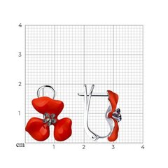 Серебряные серьги  925° цена и информация | Серьги | kaup24.ee