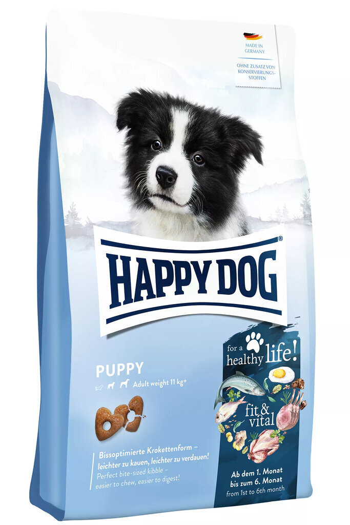 Happy Dog fit & vital Puppy, 18 kg hind ja info | Kuivtoit koertele | kaup24.ee