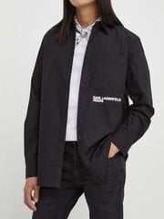 Karl Lagerfeldi meeste särk, must цена и информация | Мужские рубашки | kaup24.ee