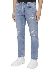 Мужские джинсы Karl Lagerfeld Jeans Tapered Visual Blue Dstr Pkt 240D1113 563760145, синий цена и информация | Мужские джинсы | kaup24.ee